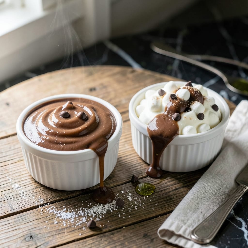 Marshmallow Dipping Sauce Recipe: Silky Vanilla and Chocolate Swirl