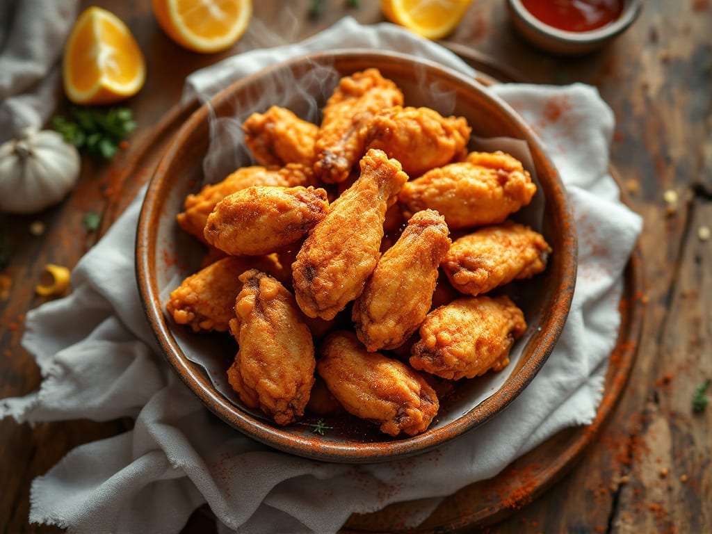 Deep Fried Chicken Wings Recipe: Air-Crispy Bites With Zero Grease Mess
