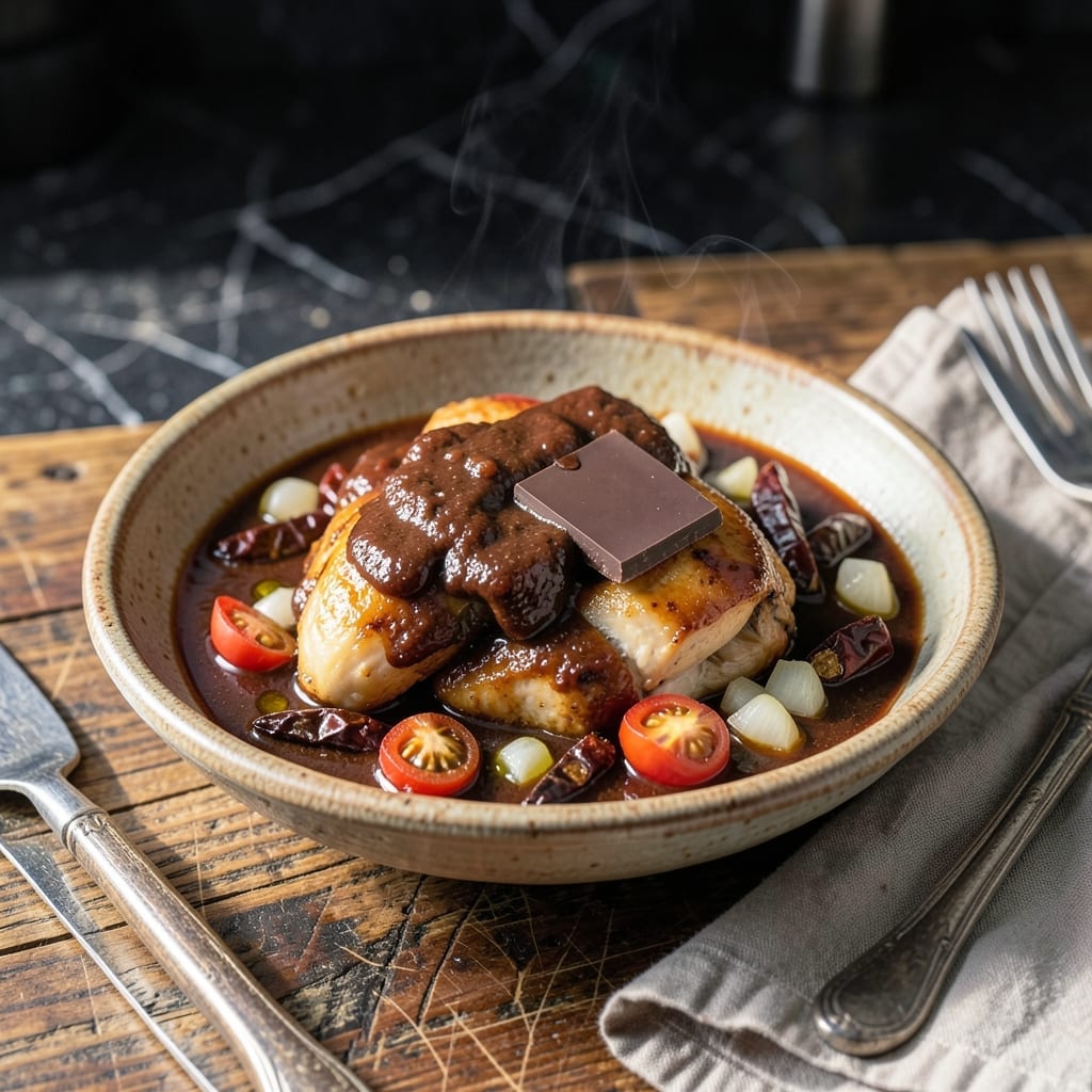 Red Mole Sauce Recipe: Smoky Chocolate and Chili Fusion