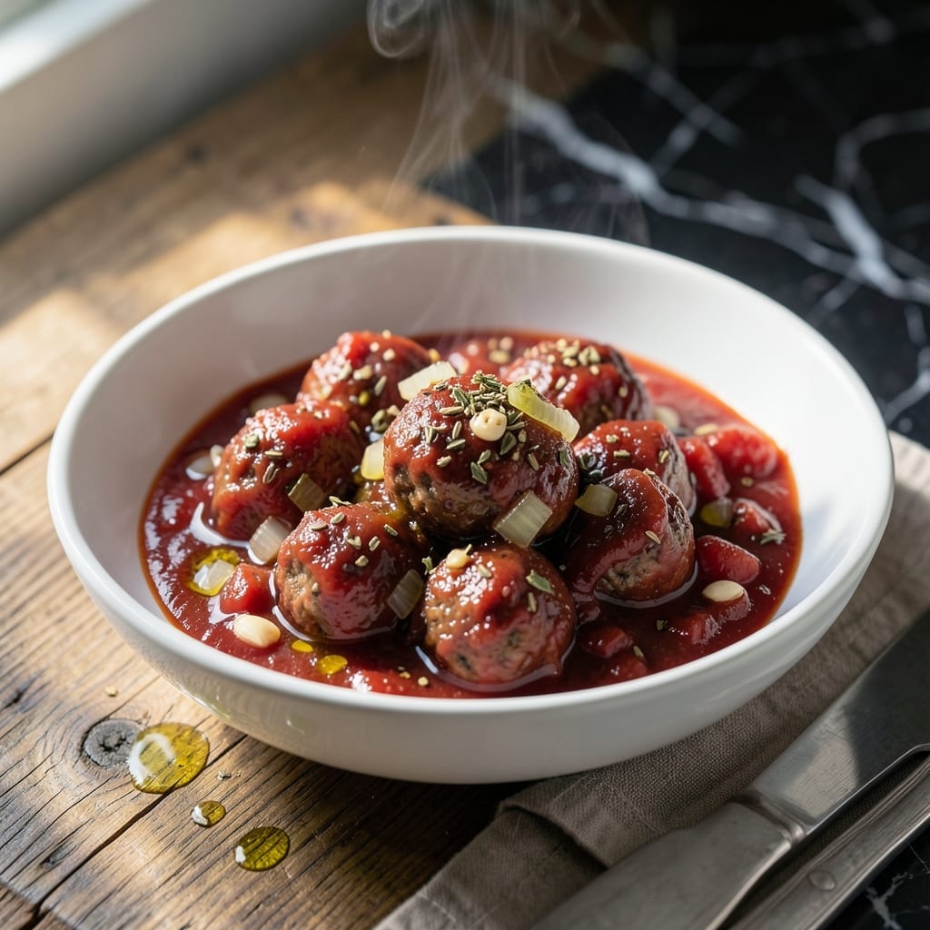 Meatball Sauce Recipe for Appetizers: Bold Tomato Base for Party Bites