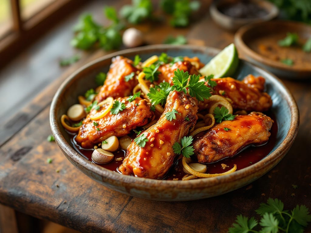 Thai Chicken Wings Recipe: Lemongrass-Ginger Glaze That Sticks to Every Bite