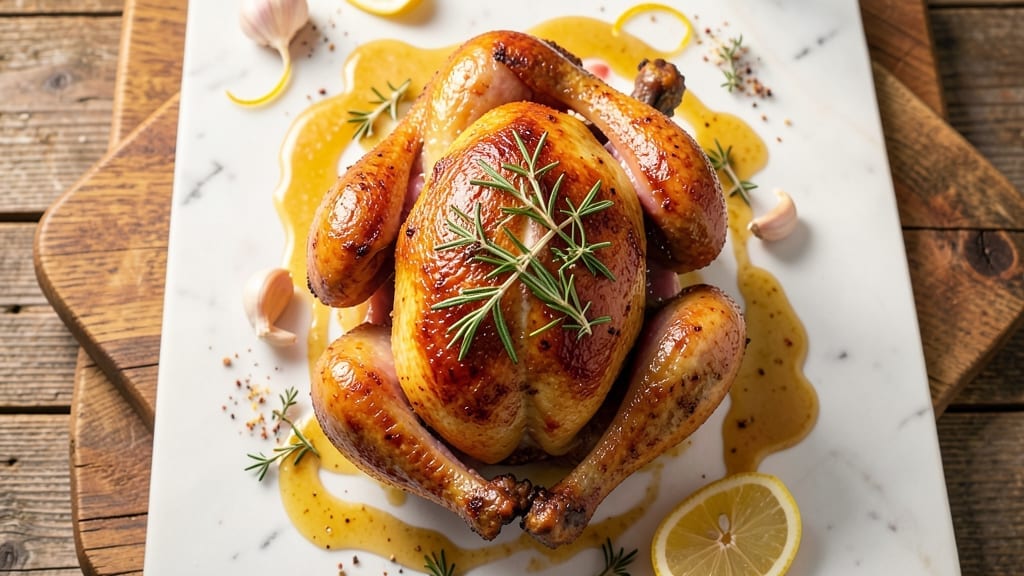 Martha Stewart's Roast Chicken Recipe: Golden Crisp Skin and Juicy Secrets