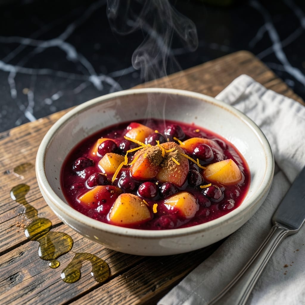Cranberry Peach Sauce Recipe: Sweet Tart Glaze for Holiday Feasts