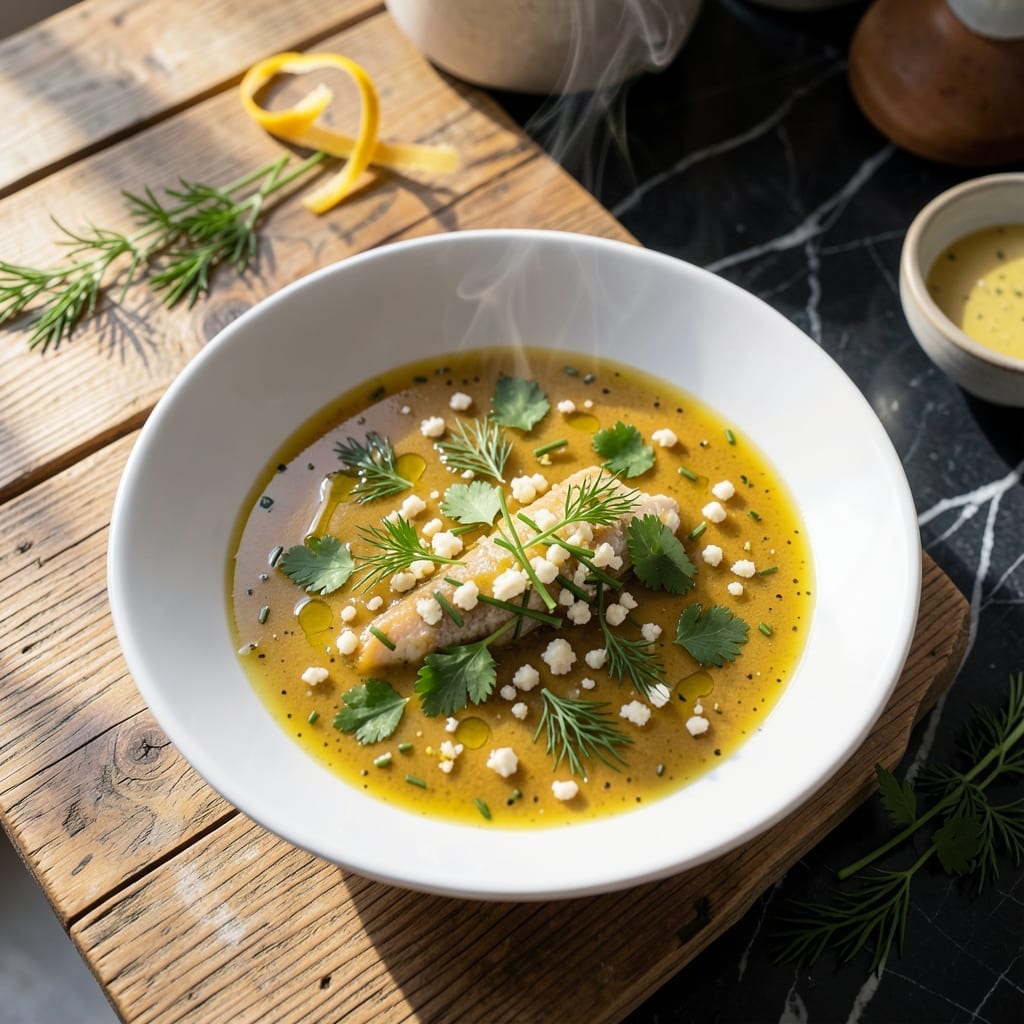 Branzino Sauce Recipe: Bright Citrus-Herb Emulsion for Delicate Fish