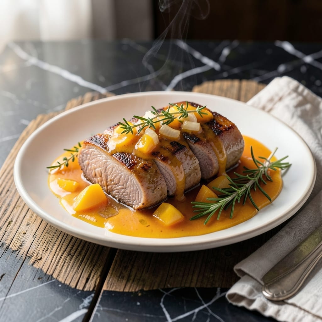 Peach Sauce Recipe for Pork: Sweet Glaze With Herbal Depth