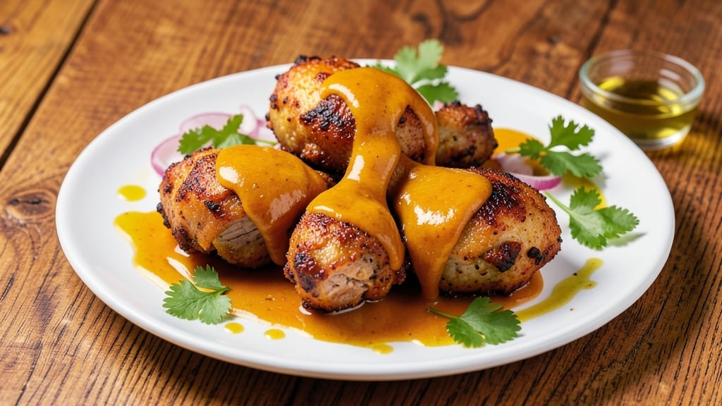 Peruvian Chicken Thighs Recipe: Aji Amarillo Sauce That Carries Heat Deeply