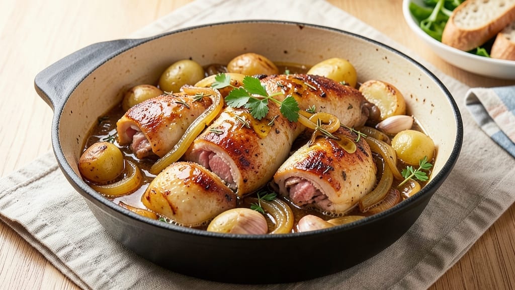 One-Pot Chicken Recipe: Pan-Seared Crisp With Juicy Centers One-Pot Chicken Recipe: Pan-Seared Crisp With Juicy Centers