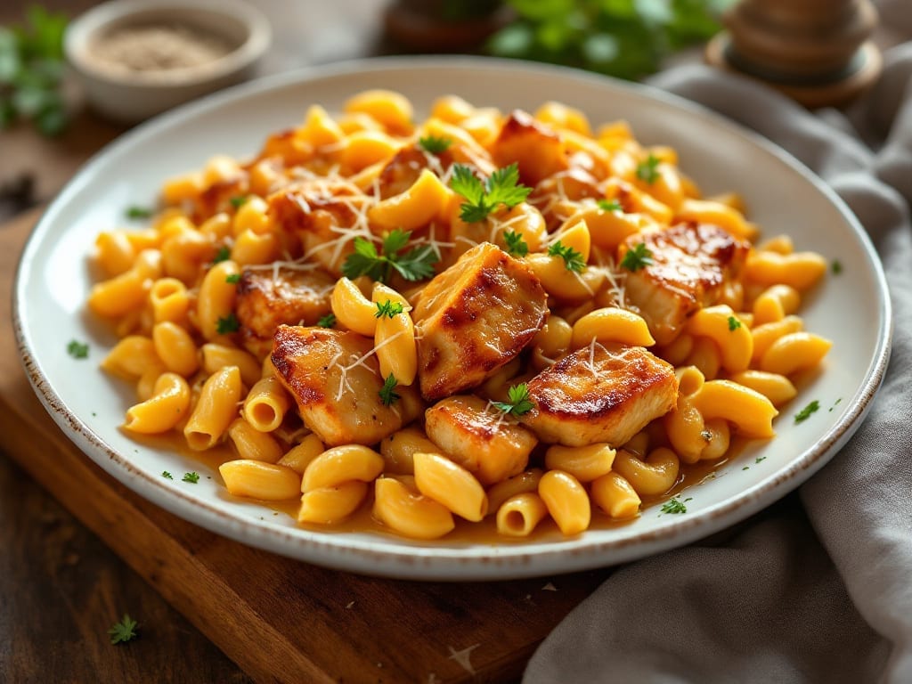 Applebee's Honey Pepper Chicken Mac and Cheese Recipe: One-Pan Crispy Top, Melty Cheese Magic