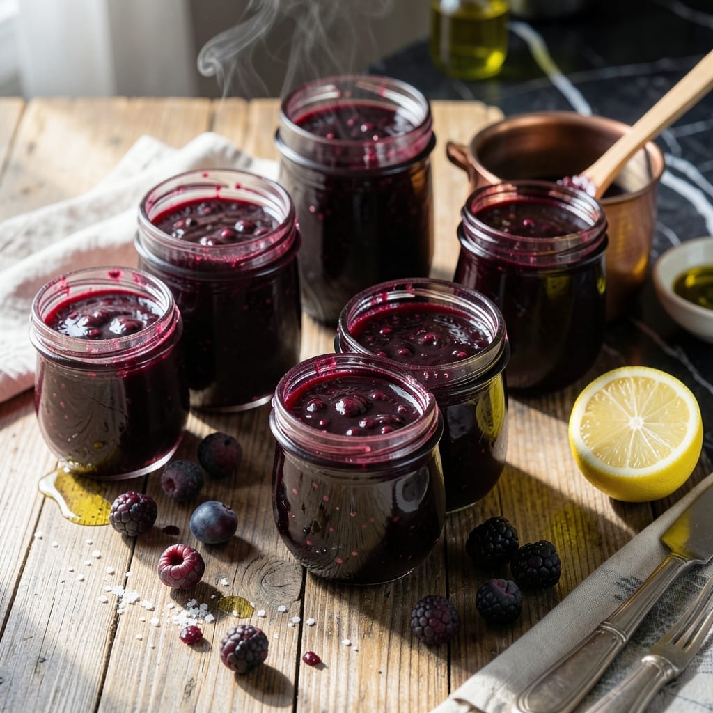 Blackberry Sauce Canning Recipe: Bold Sweetness Preserved for Months