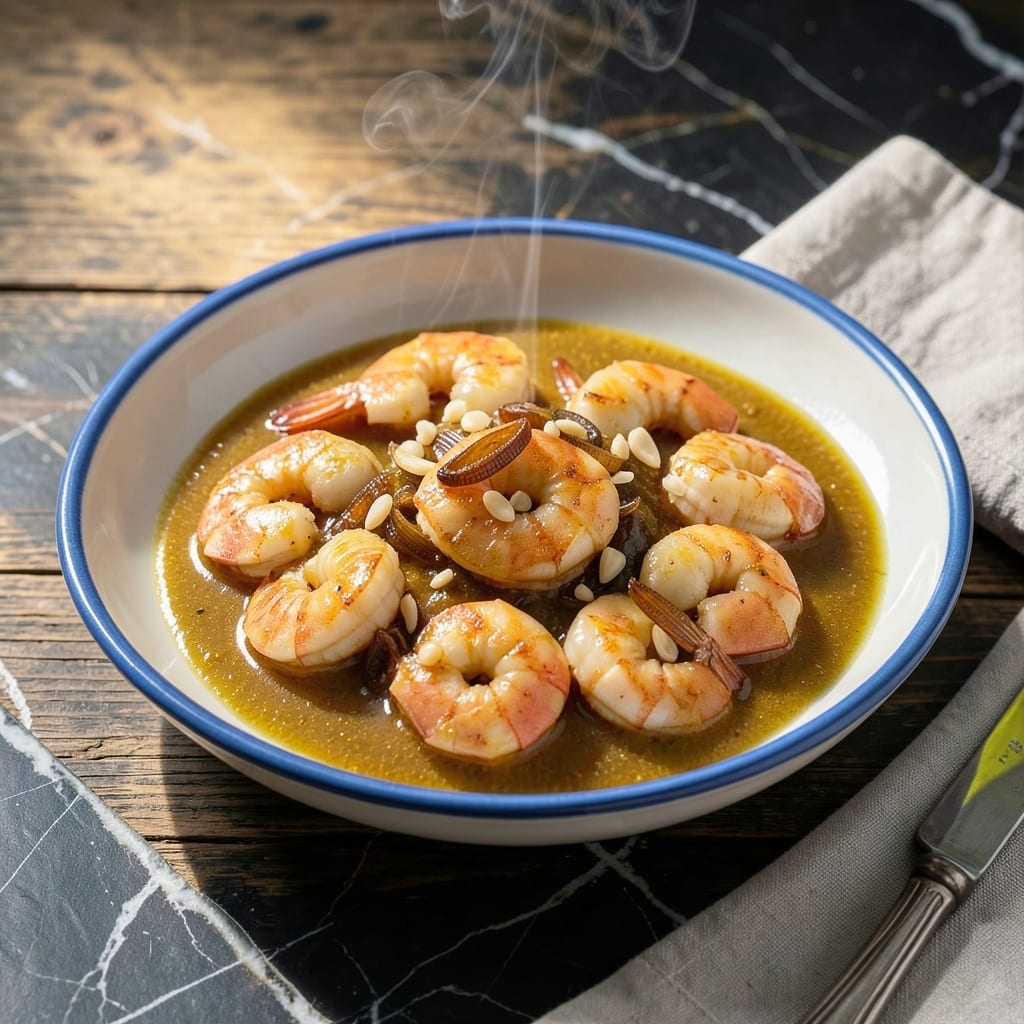 Golden Shrimp Sauce Recipe: Silky Umami Drizzle for Seafood Dishes