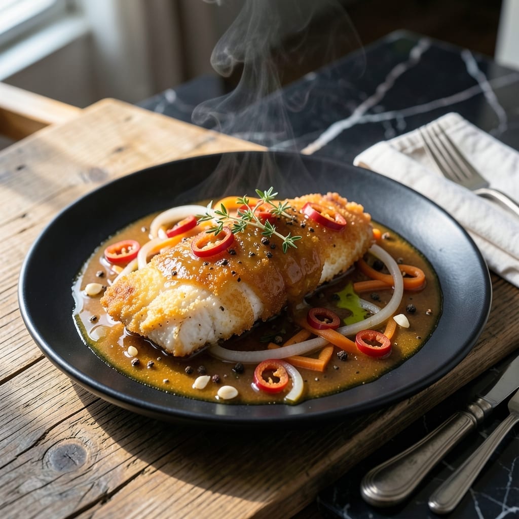 Escovitch Fish Sauce Recipe: Bold Jamaican Vinegar-Based Tang