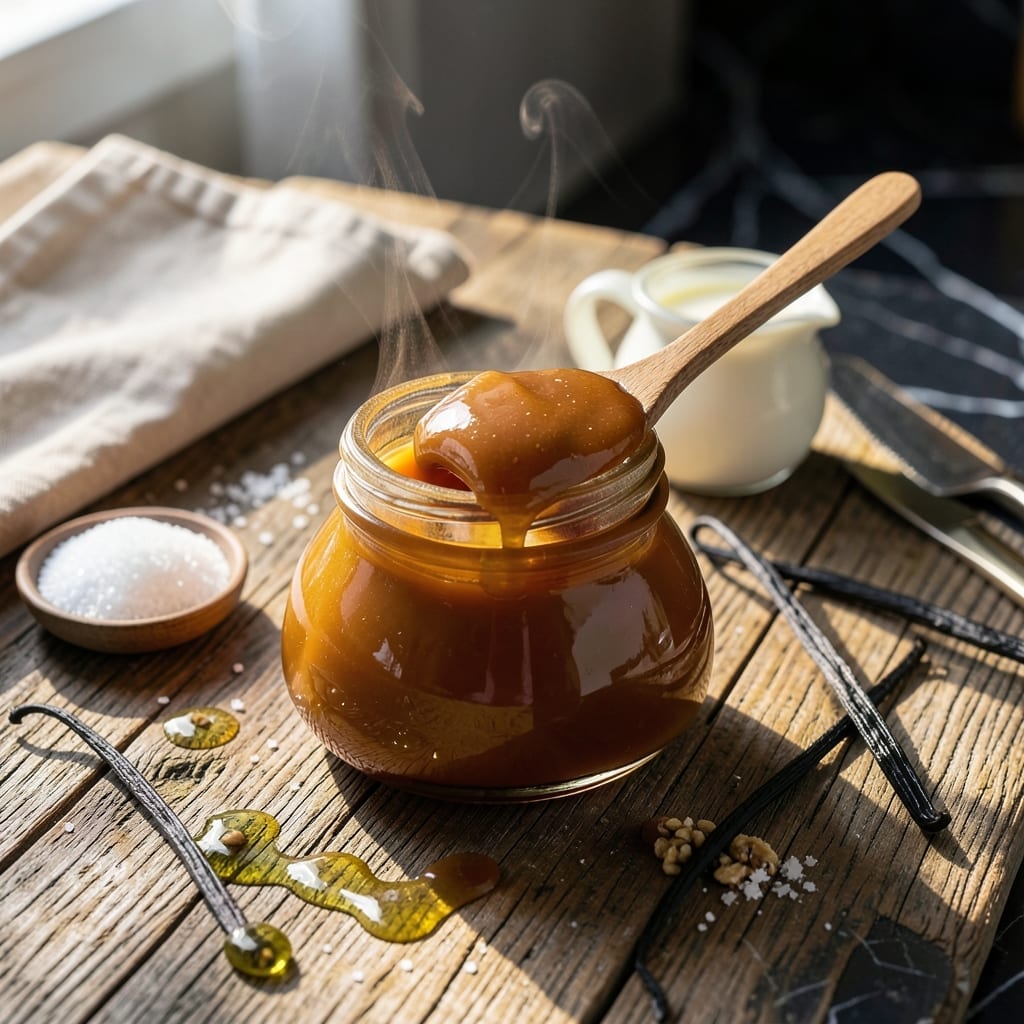 Vanilla Caramel Sauce Recipe: Silky Smooth Drizzle for Desserts