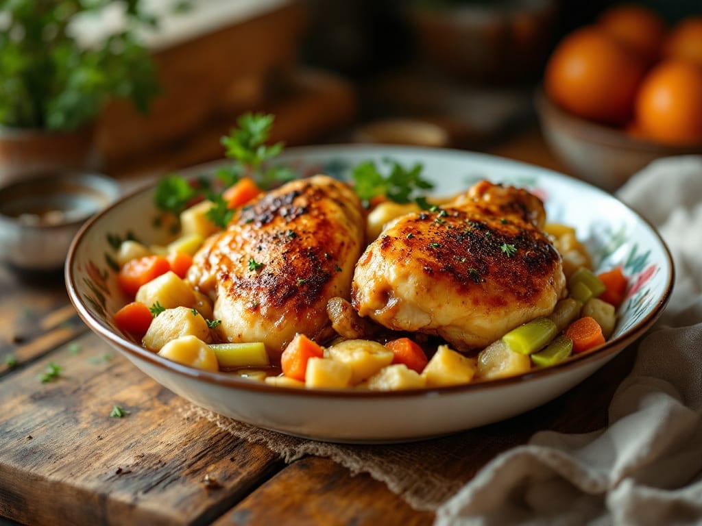 Pepper Belly Pete's Chicken and Dumplings Recipe: Smoky Cumin and Tomato Dumpling Harmony