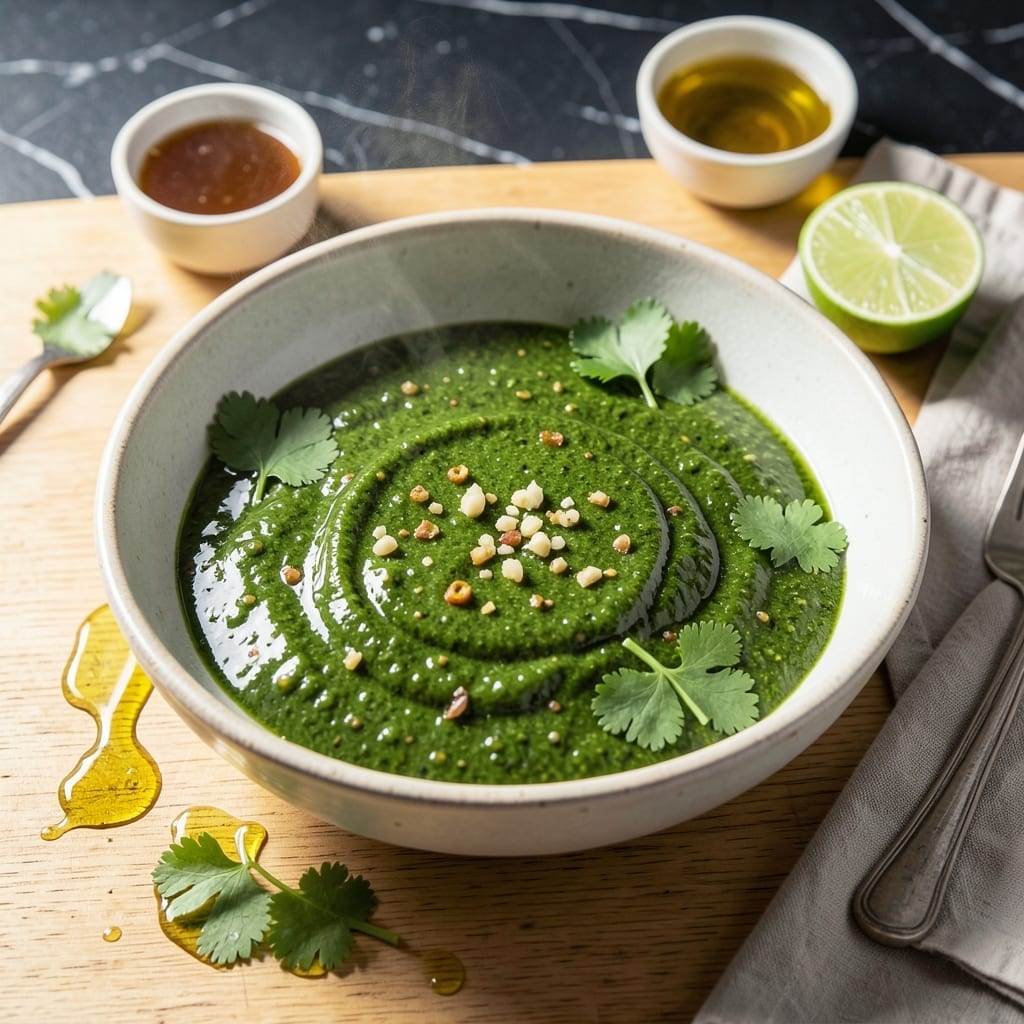 Sweet Cilantro Sauce Recipe: Zesty Blend for Dipping or Drizzling