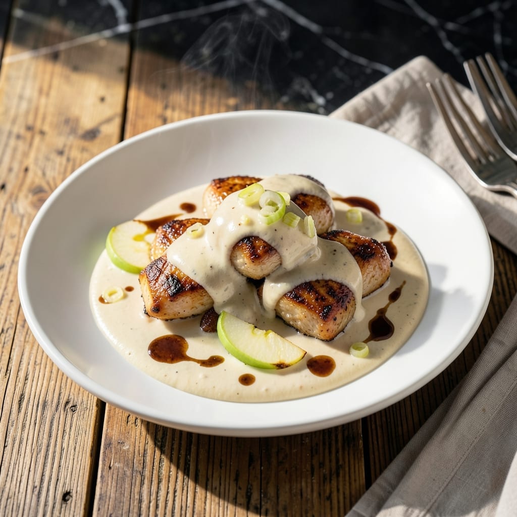 Sauce Normande Recipe: Creamy Apple and Cream Pan Sauce