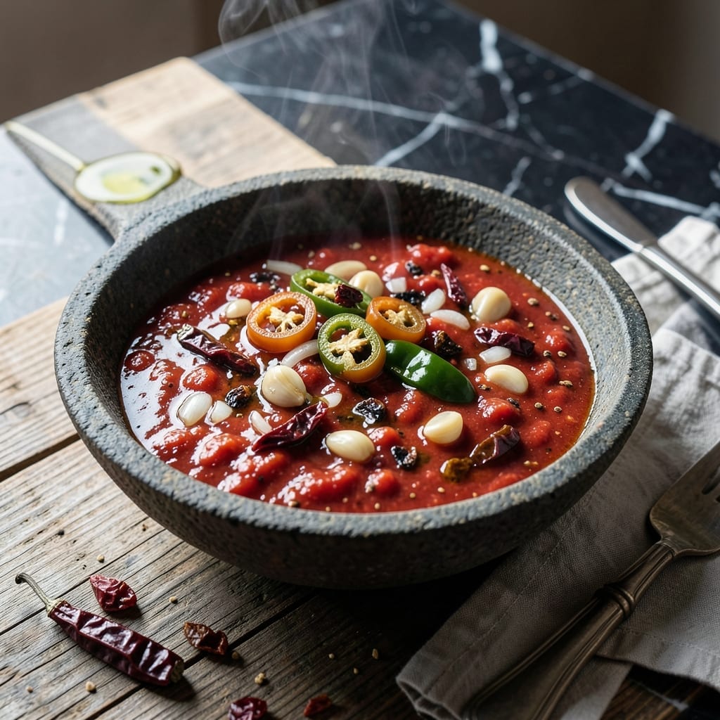Botana Sauce Recipe: Tangy Tomato and Chile Condiment
