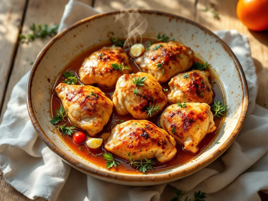 Mediterranean Chicken Recipe: Lemon-Garlic Marinated Bites With Crispy Edges