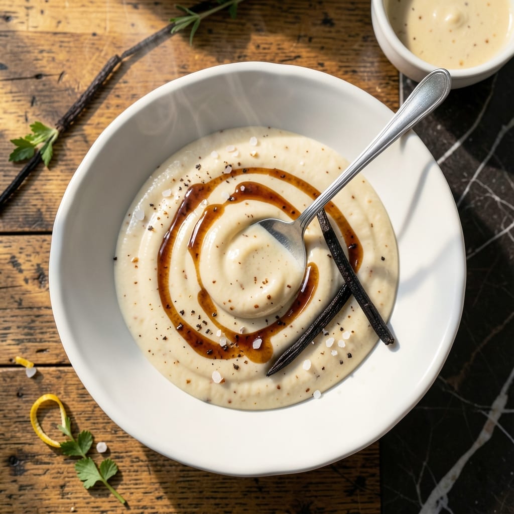 Vegan Vanilla Sauce Recipe: Dairy-Free Smoothness for Desserts