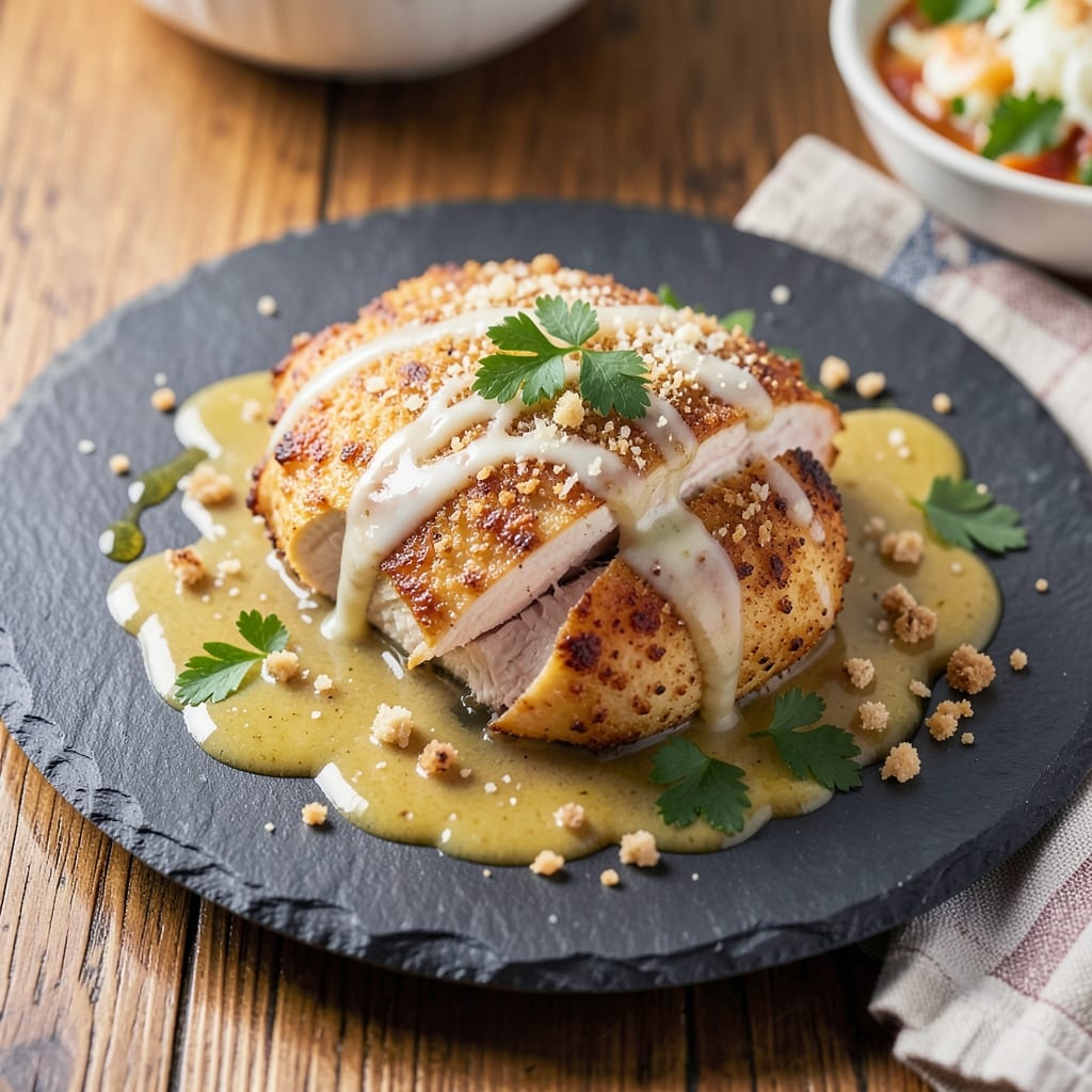 Campbell's Cream of Chicken Baked Chicken Recipe: Crispy-Topped Comfort with Cheesy Cream Sauce