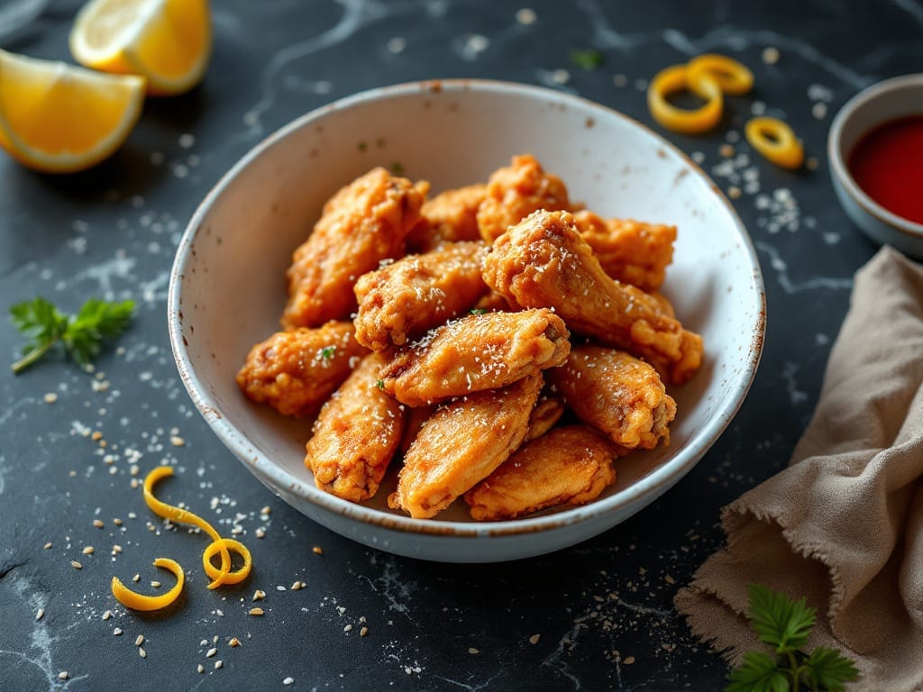 Chinese Takeout Fried Chicken Wings Recipe: Crunchy Parmesan Crust With Juicy Secret