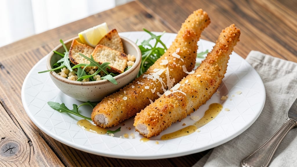 Weight Watchers Chicken Fingers Recipe: Crispy Baked Crunch Without the Fryer Weight Watchers Chicken Fingers Recipe: Crispy Baked Crunch Without the Fryer