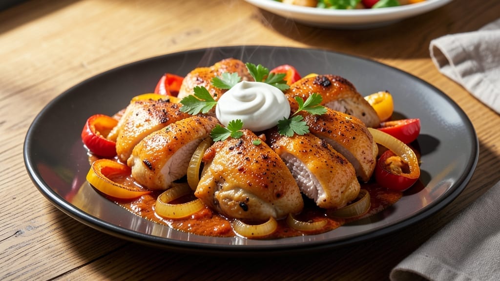 Hungarian Chicken Paprika Recipe: Smoky Paprika-Kissed Tender Bites in One Pot