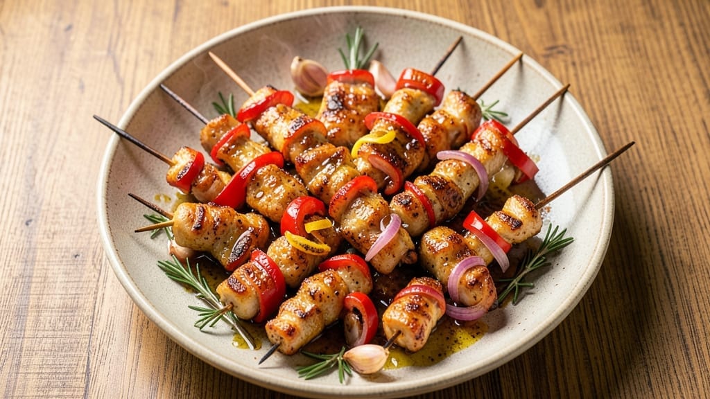 Chicken Skewers Recipe: Char-Grilled Crunch With Juicy Centers