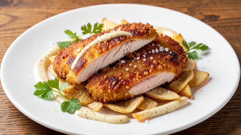 Chicken Milanesa Recipe: Buttermilk-Battered, Pan-Seared Crispness