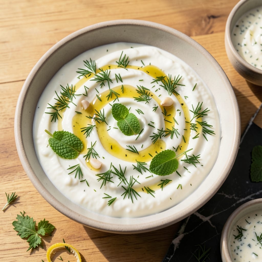 Yogurt Dipping Sauce Recipe: Cool and Creamy Herb-Infused Delight