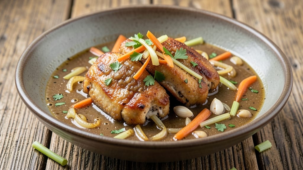 Chicken Gizzard Gravy Recipe: Rich Umami Broth from Scratch