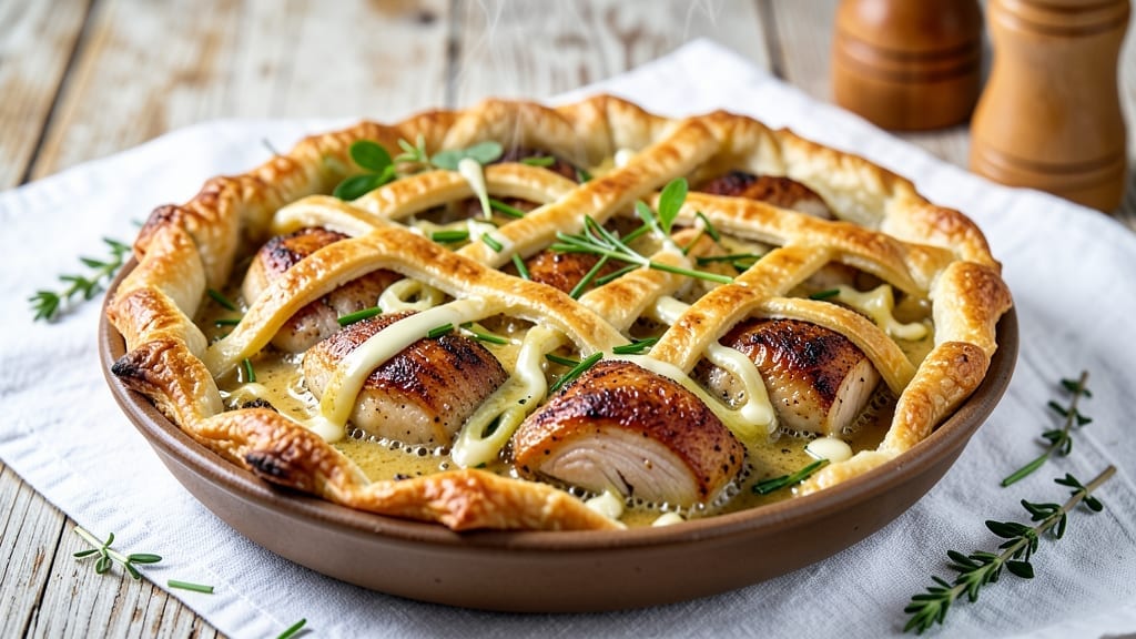 Chicken and Leek Pie Recipe: Jamie Oliver's Puff Pastry Perfection