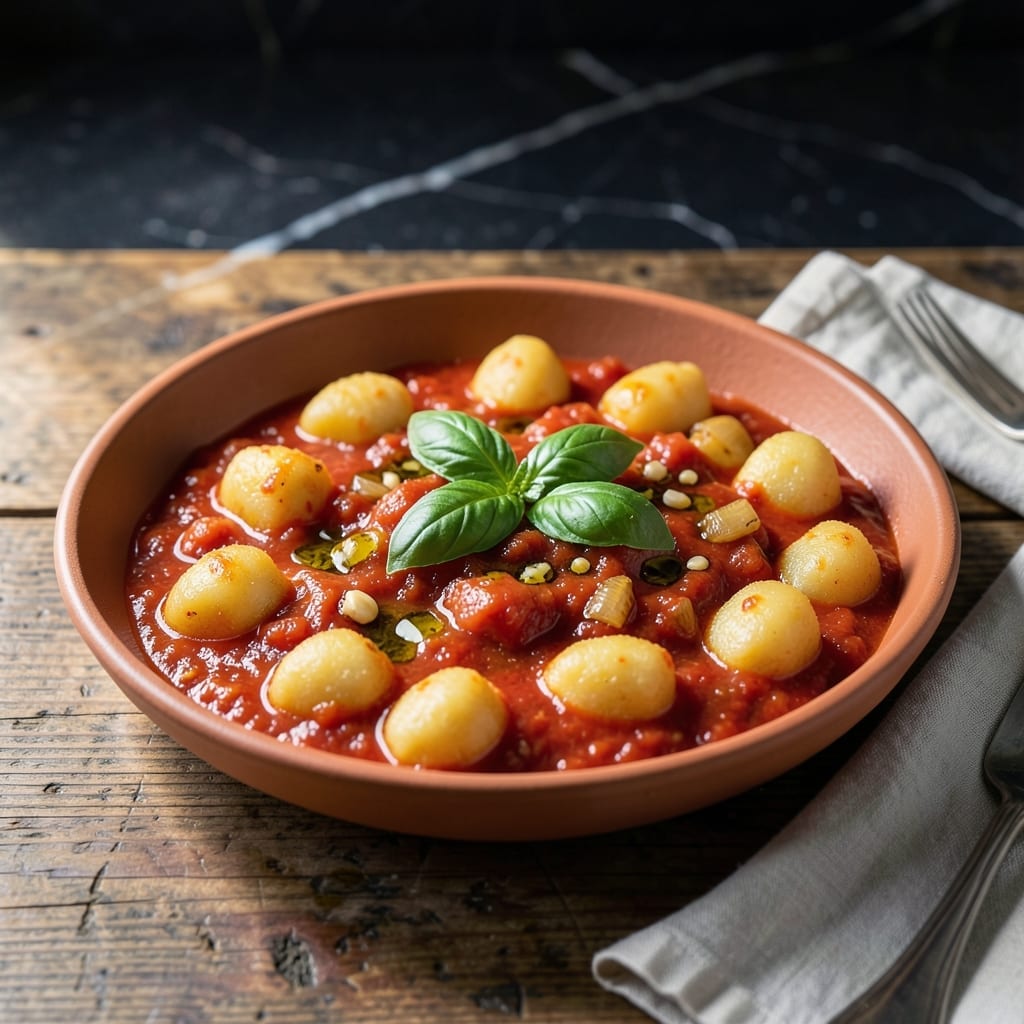 Gnocchi Sauce Recipe: Rich Tomato-Basil Pairing for Pillowy Dumplings