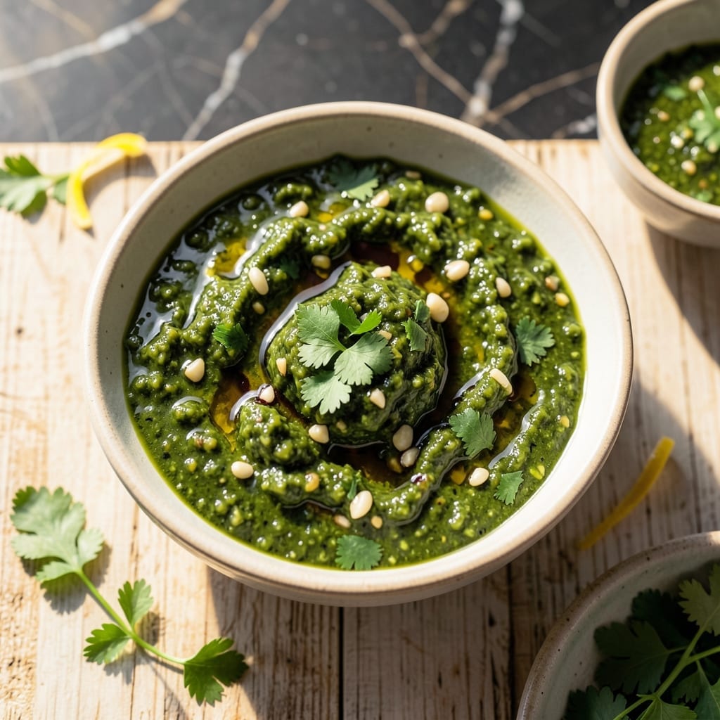 Chaka Sauce Recipe: Zesty Middle Eastern Herb and Garlic Drizzle