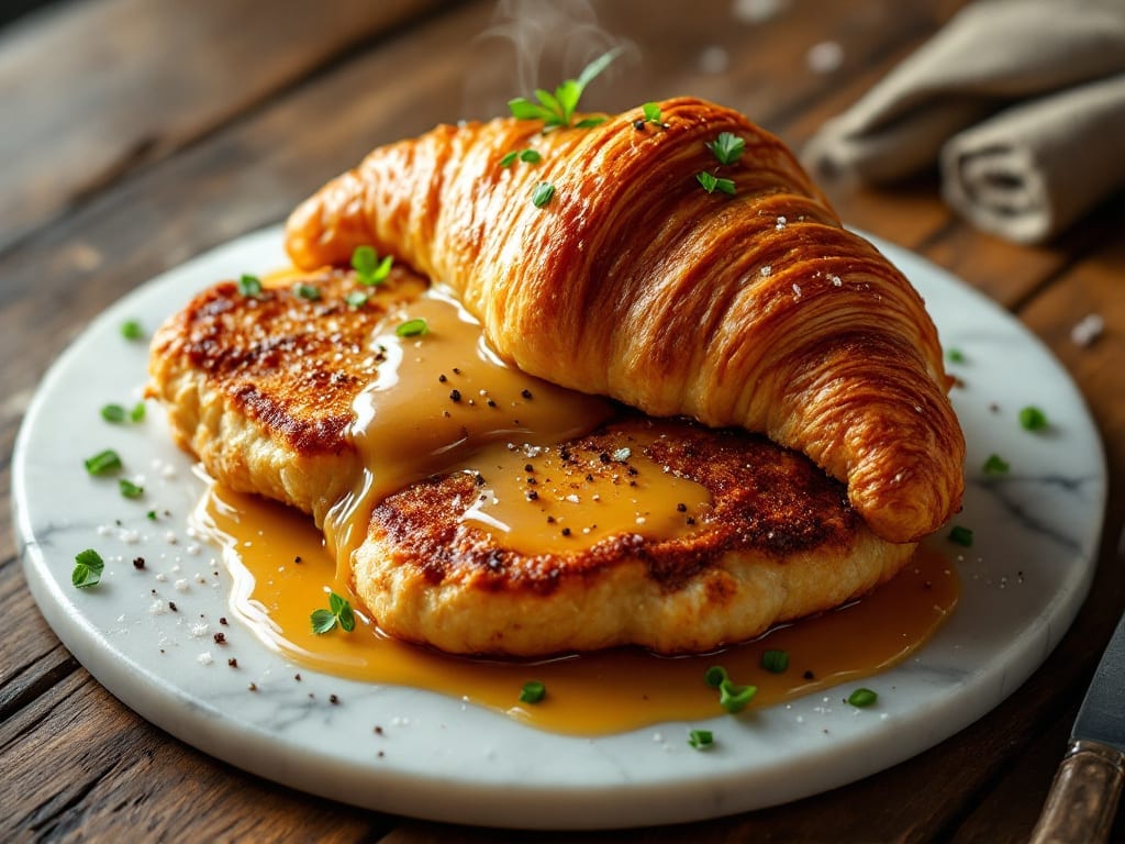 Chicken Croissant Recipe: Flaky Pastry Wrapped Around Juicy Chicken