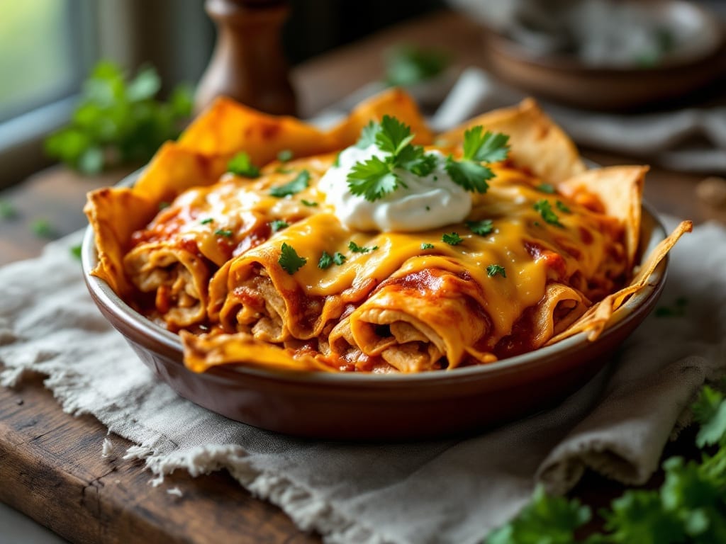 Chicken Enchilda Recipe: Smoky Tortilla-Wrapped Comfort in 30 Minutes