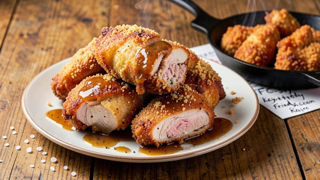 KFC-Style Kentucky Fried Chicken Recipe: Double-Dredge Secret for Extra-Crispy Bites
