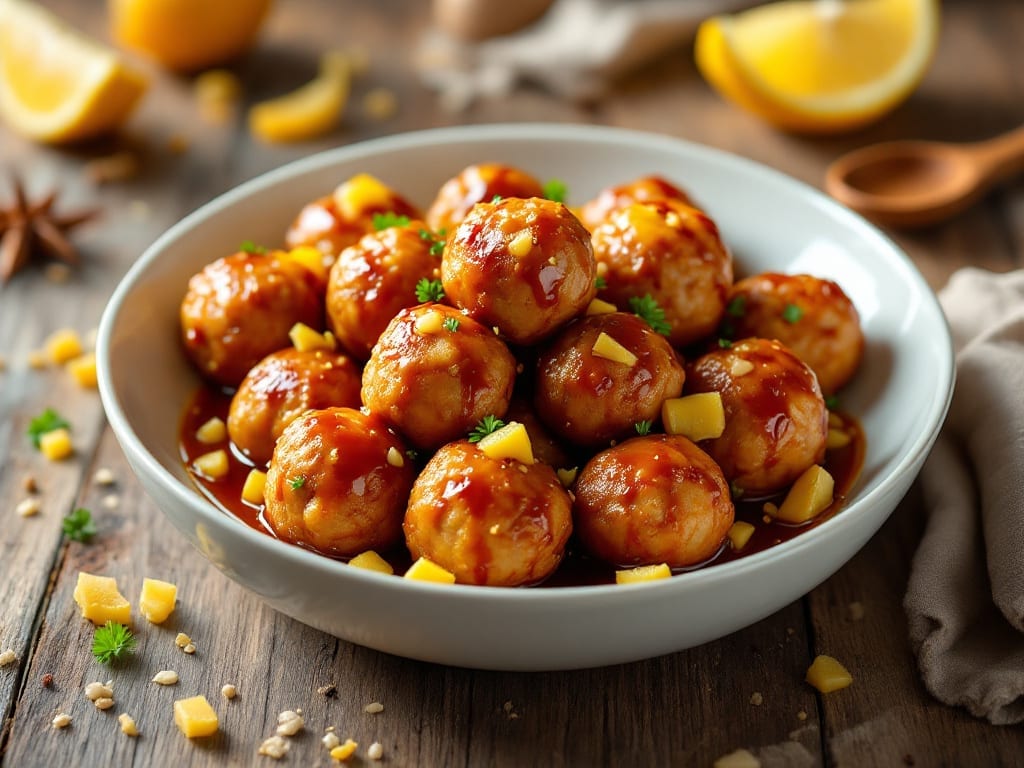Trader Joe's Pineapple Teriyaki Chicken Meatballs Recipe: Sweet-Tangy Glaze That Sticks to Every Bite