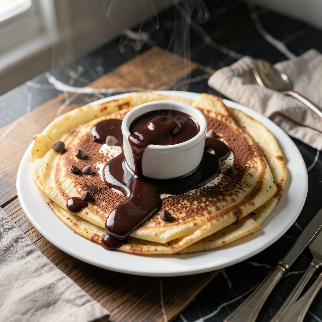 Chocolate Sauce For Crepes Recipe: Rich Cocoa Drizzle For Folded Delights