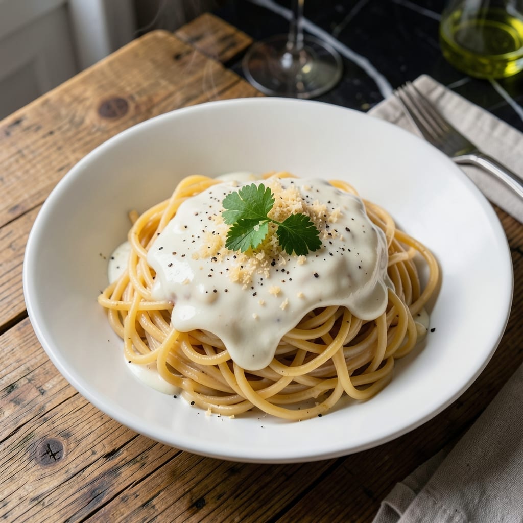 Noodles in White Sauce Recipe: Silky Parmesan-Infused Comfort