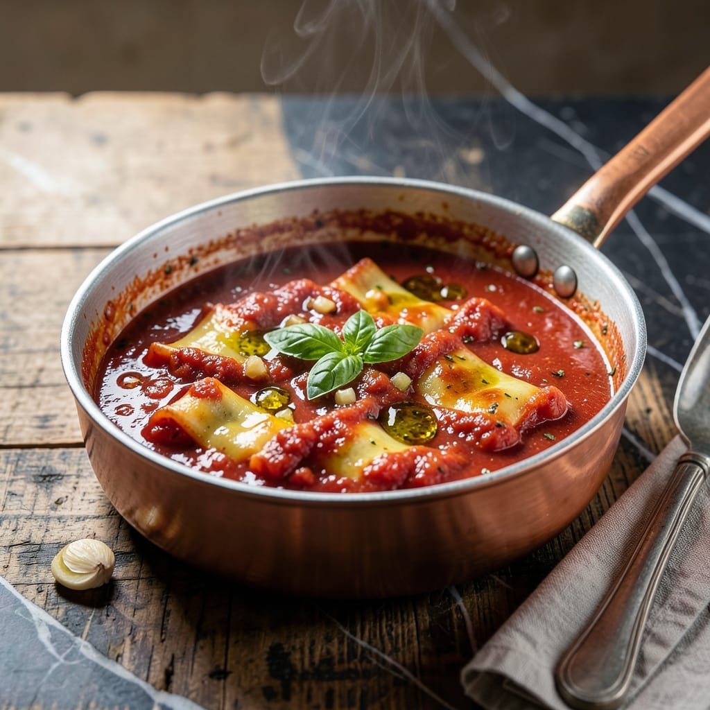 Cannelloni Sauce Recipe: Rich Tomato and Herb Infusion for Pasta