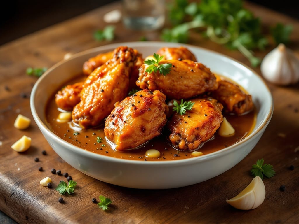 Baked Chicken Wings With Gravy Recipe: Rich Pan Sauce That Soaks Up Every Bite
