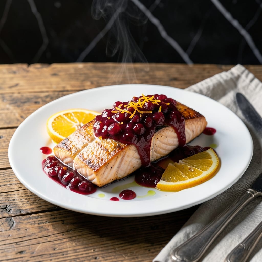 Cranberry Sauce Recipe for Fish: Bright Tart Accent for Seafood Dishes