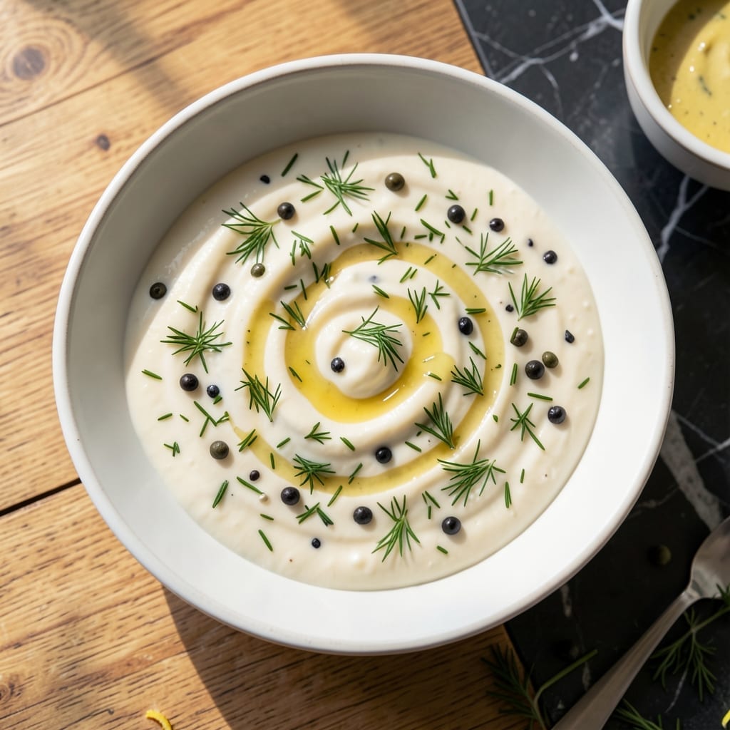 Tartar Sauce Recipe Without Pickles: Tangy Creamy Spread with Fresh Dill