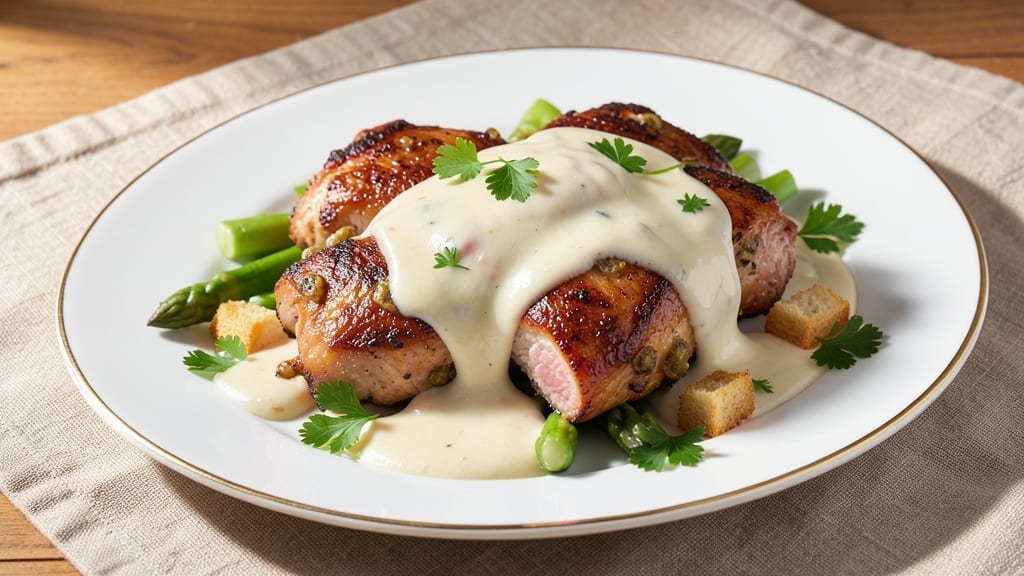 Campbell's Cream of Asparagus Chicken Recipe: Velvety Green Sauce With Tender Bites