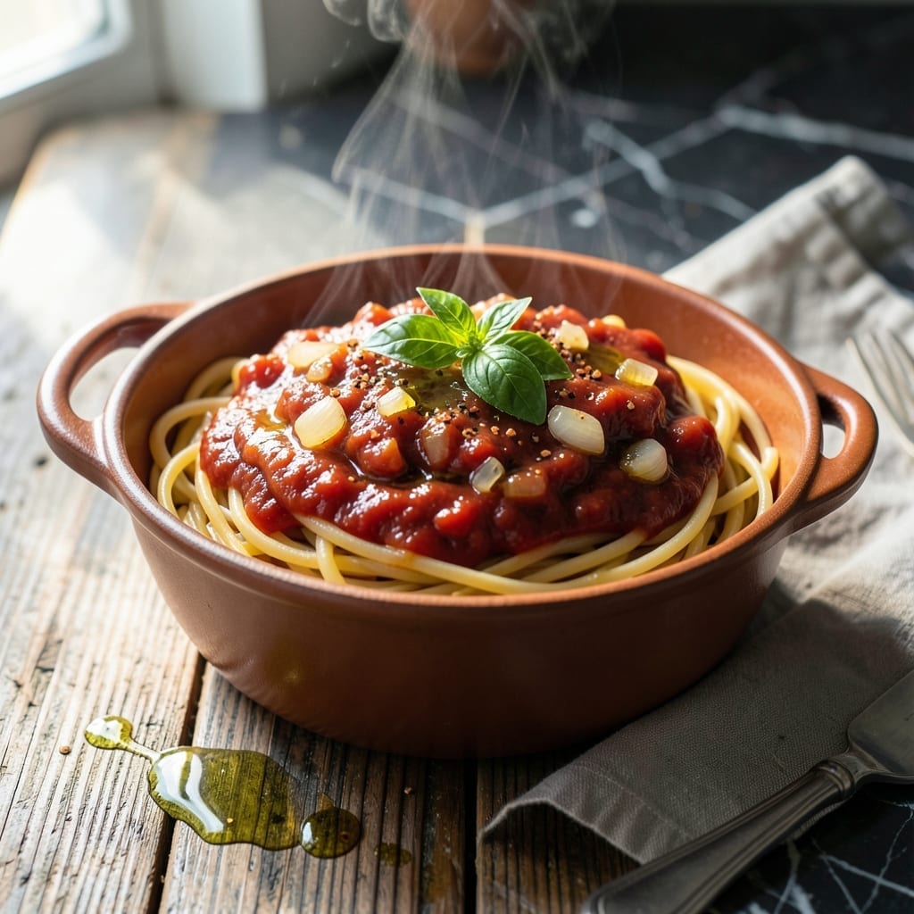 Jo Mama's Spaghetti Sauce Recipe: Bold Tomato Flavor With a Kick