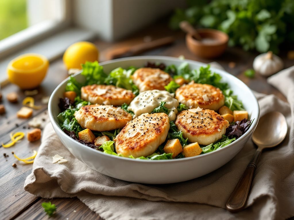 Cesar Chicken Recipe: Crispy Parmesan Crunch Over Juicy, Buttermilk-Brined Bites