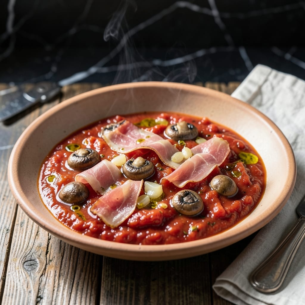 Capricciosa Sauce Recipe: Classic Italian Tomato and Ham Infusion