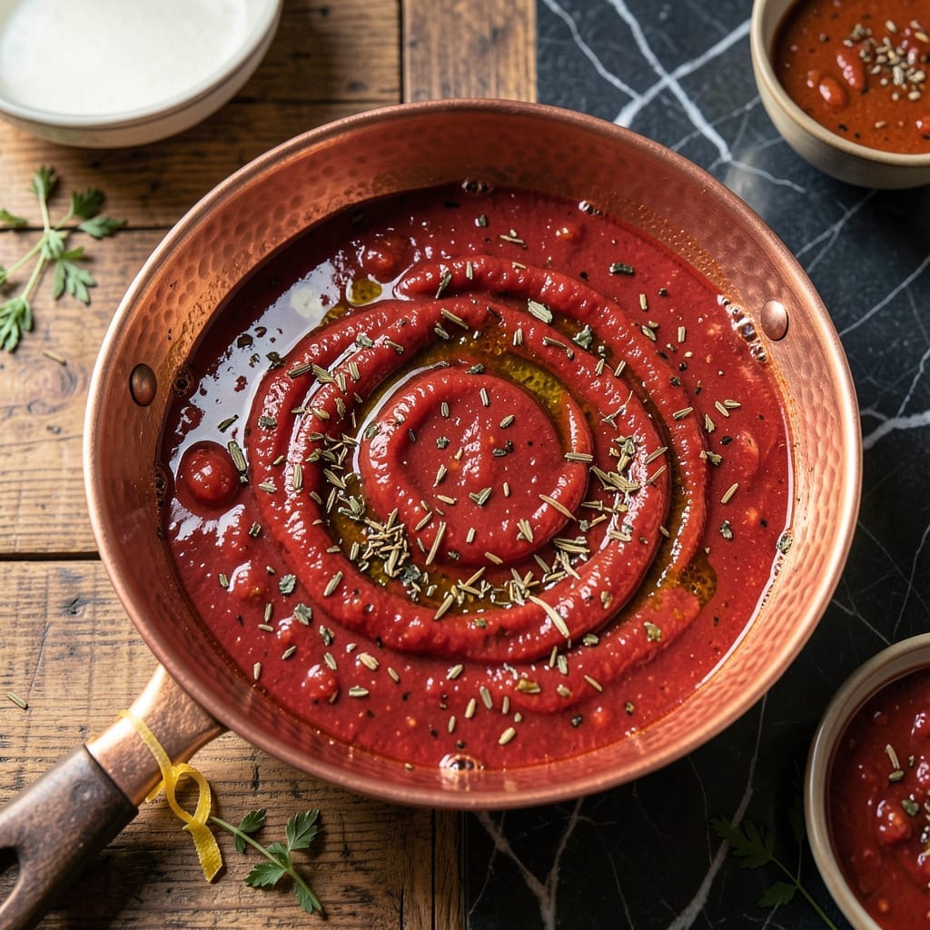 Detroit Pizza Sauce Recipe: Bold and Tangy for Deep Dish Delight