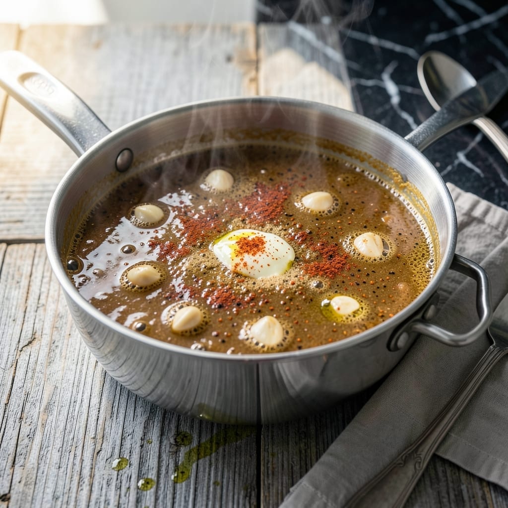 Cajun Boil Sauce Recipe: Spicy Garlic-Butter Infusion