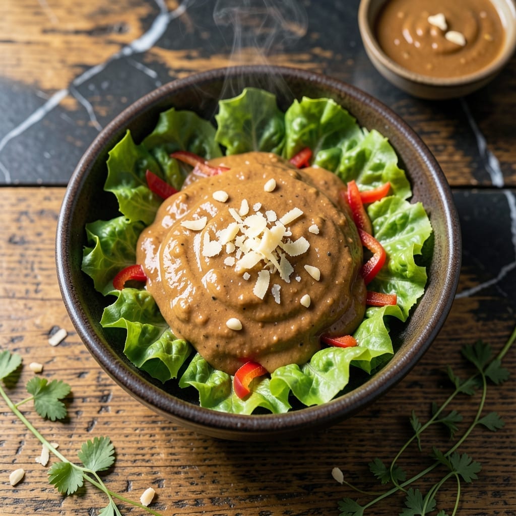 Vegetarian Peanut Sauce Recipe: Nutty Depth for Noodles and Dipping